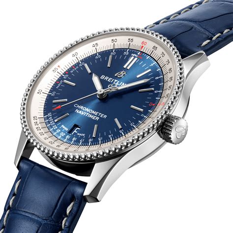 breitling watches blue strap